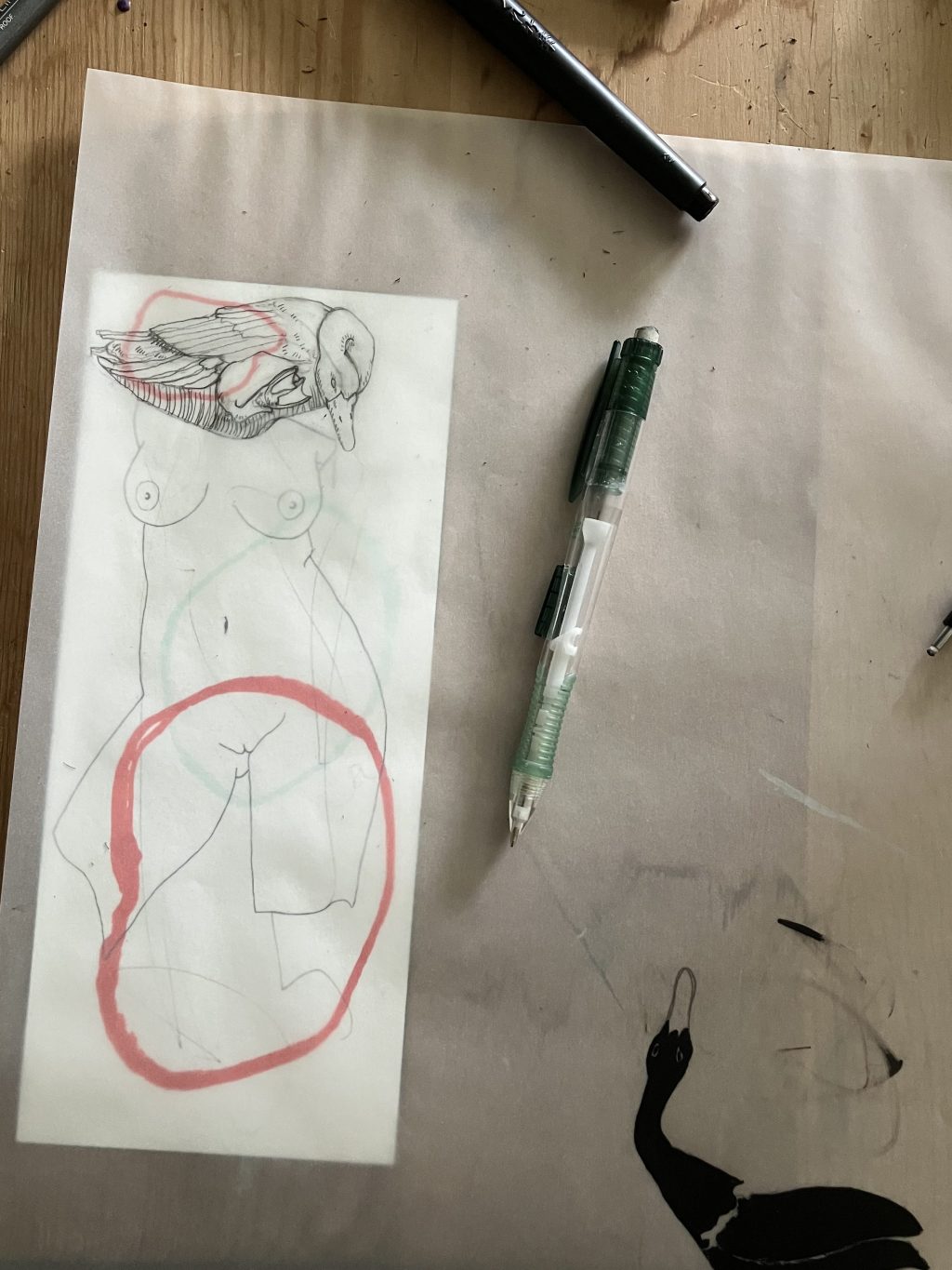 clearly savoring this&nbsp;drawing