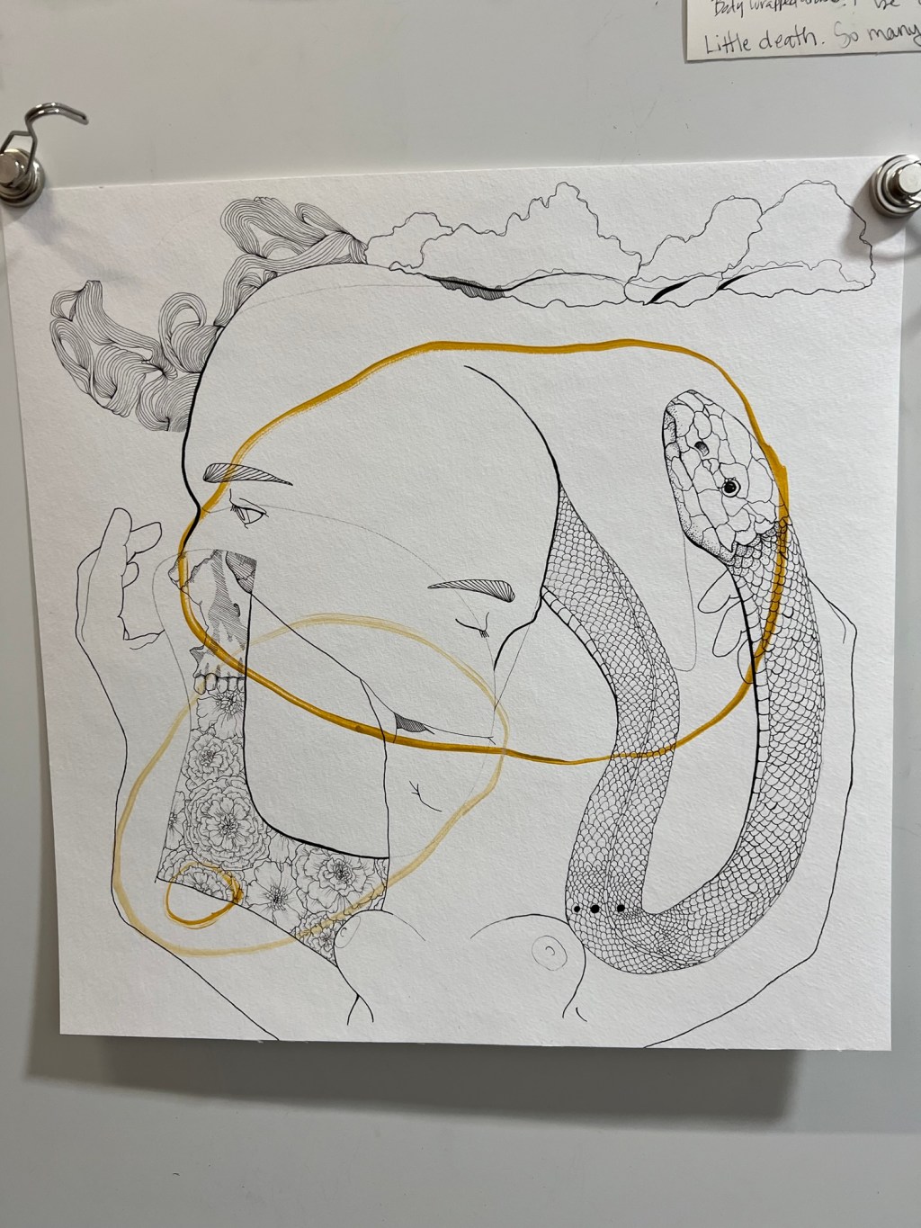 is that a tear on your&nbsp;cheek?